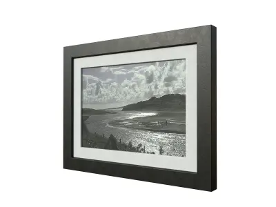 Modern Picture Frame -River 3D model