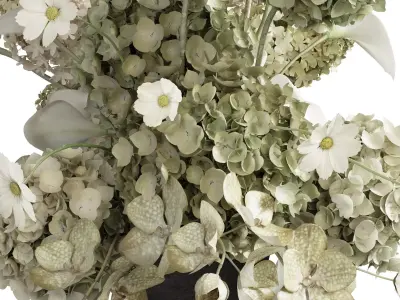 Flower In Vase 128 3D model