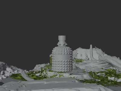 forest product setup 3D model