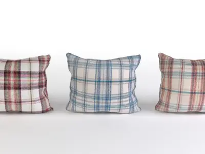 Voyage Pillow Set - Piped Pillow Set 3D model