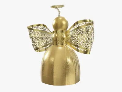 Christmas angel decoration 3D model
