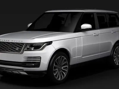 Range Rover Vogue SE L405 2018 3D model