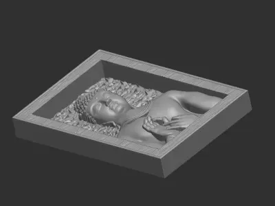 buddha 3D print model shop