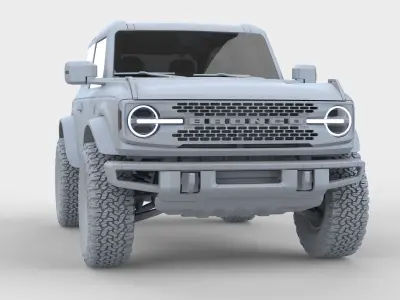 SUV Bronco Mk6 2021  3D model