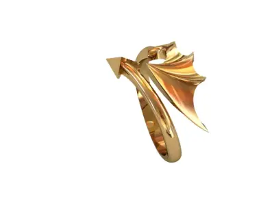 arrow ring 3D print model