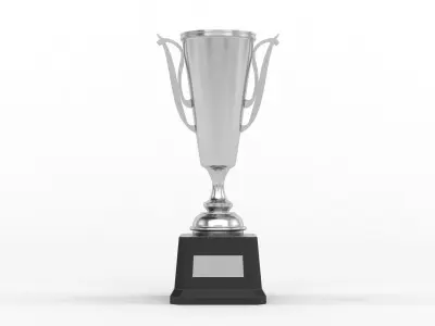 Cups Trophy 3D model 13