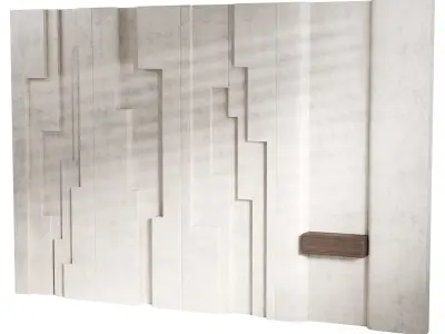 Decorative Wall panel  70 3D model