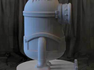 3D Printable Minion DAVE 3D print model