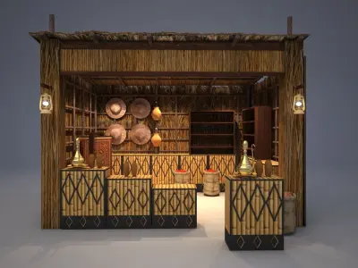 Barasti Souq 3D model