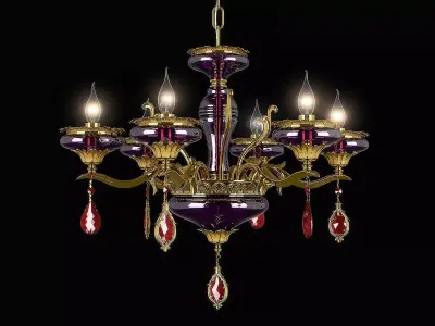 695062 Melagro Osgona Chandelier 3D model