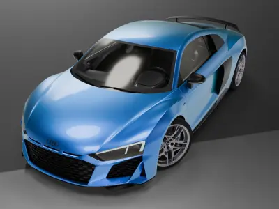 Audi R8 V10 3D model