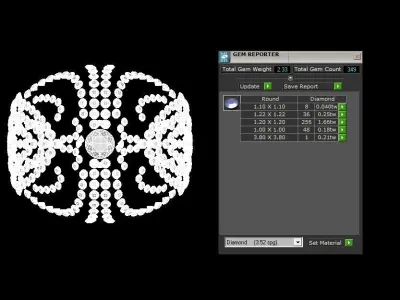 Jewelry Ring Gold 3D print model