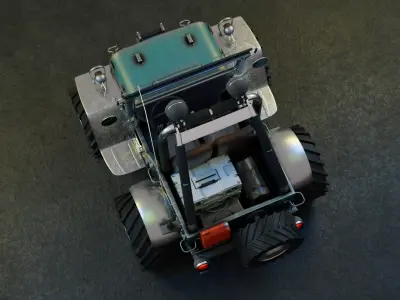 jeep sports car 3D model