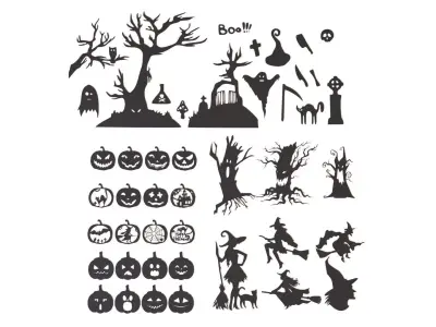 Halloween decor 3D print model