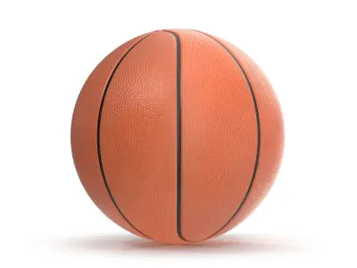 Basketball Ball Low-poly 3D model