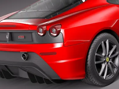 Ferrari f430 Scuderia 3D model