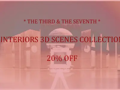 TS Interiors 3d Scenes Collection 20-OFF