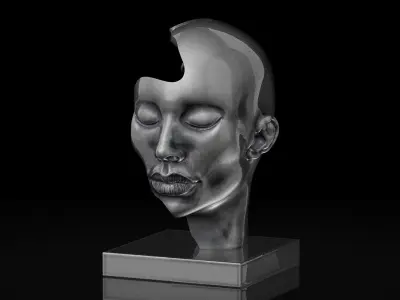 modern sculpture 147  3D print model