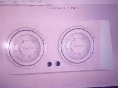 CAIXA DE SOM AUTOMOTIVO PIONEER 3D print model