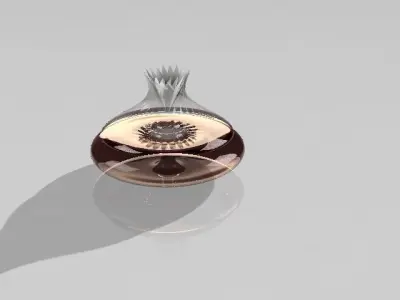 Decanter Red Wine 3D model