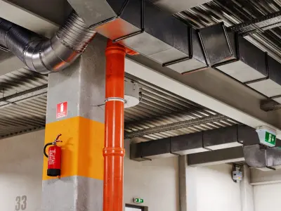 Archinteriors for UE vol 15 - parking lot scene 3D model