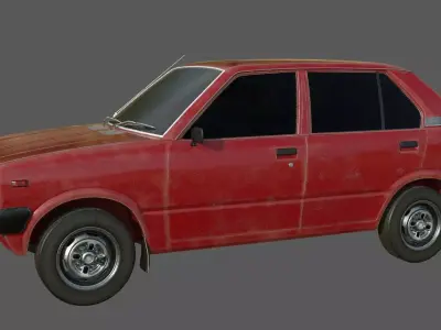 Maruti Suzuki 800 3D model