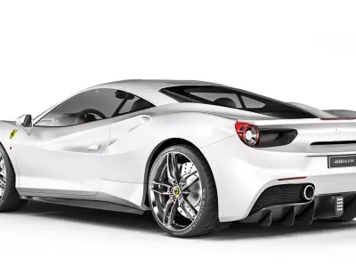 Ferrari 488 GTB 2016 3D model