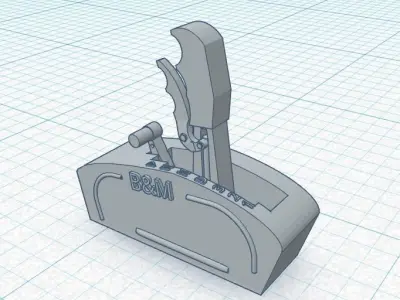 B AND M SHIFTER PACK SCALE MODEL 3D print model