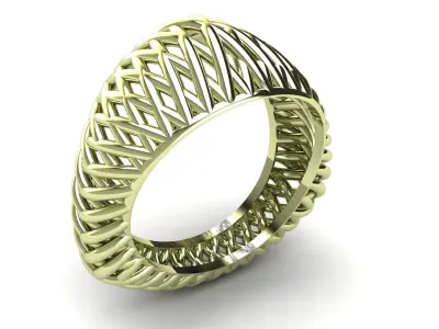 Ring Abstrakt Printing Model Free 3D print model