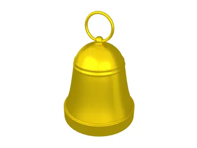 Bell v2 006 Low-poly 3D model