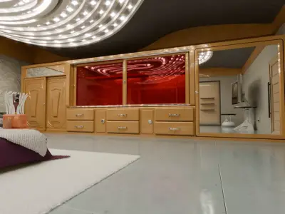 Dressing room 3D model buy
