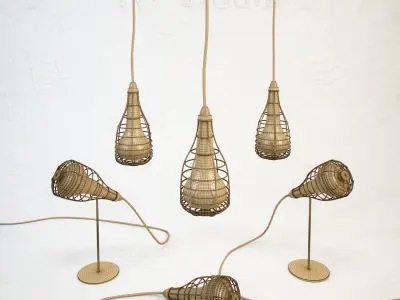 DIESEL Cage Mic light by Foscarini Free 3D model