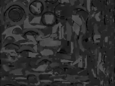 Crimson Cybercycle 3D Model Futuristic Street Bike Low-poly 3D model