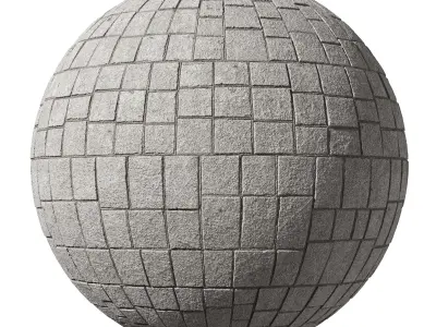 Seamless Tile Material 34 3D model