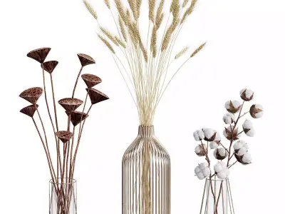 Flower In Vase Collection 06