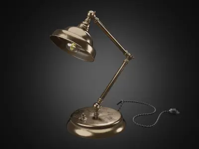 Vintage table lamp 3D model