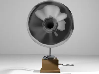 Phonograph - Type 2 3D model