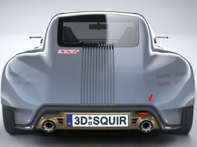 Porsche Vision 357 Concept 2023 3D model