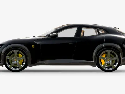 Ferrari Purosangue 2023 3D model