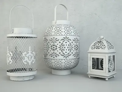 Lanterns by ZARA HOME 3D model