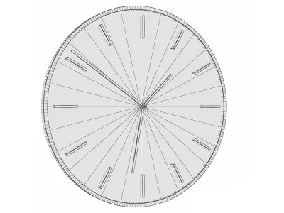 Wall Clock GZ-C1005 3D model