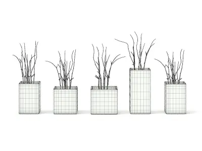 Decorative Flasks 3D model