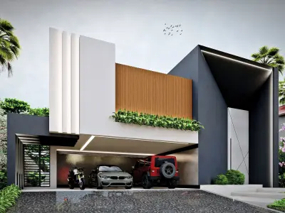 CASA ESTILO MODERNA 3D model
