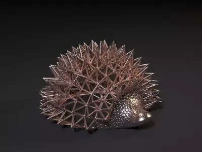 Hedgehog 3D print model