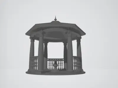 pavilion 3D print model