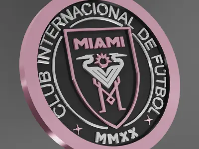 Inter Miami CF 3D print model