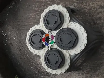 Center Caps BBS RS 15inch Small Thread 3D print model