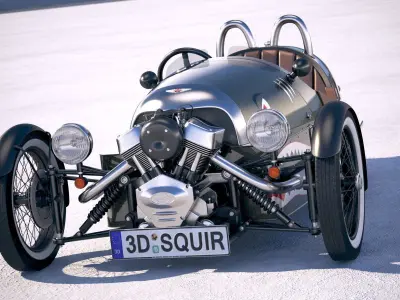 Morgan 3 Wheeler 2011-2020 3D model