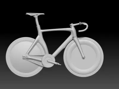 bicycle prop 3D print model