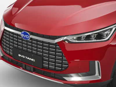 2024 BYD Tang With Interior 3D model